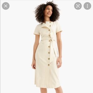 J Crew trench dress - never worn